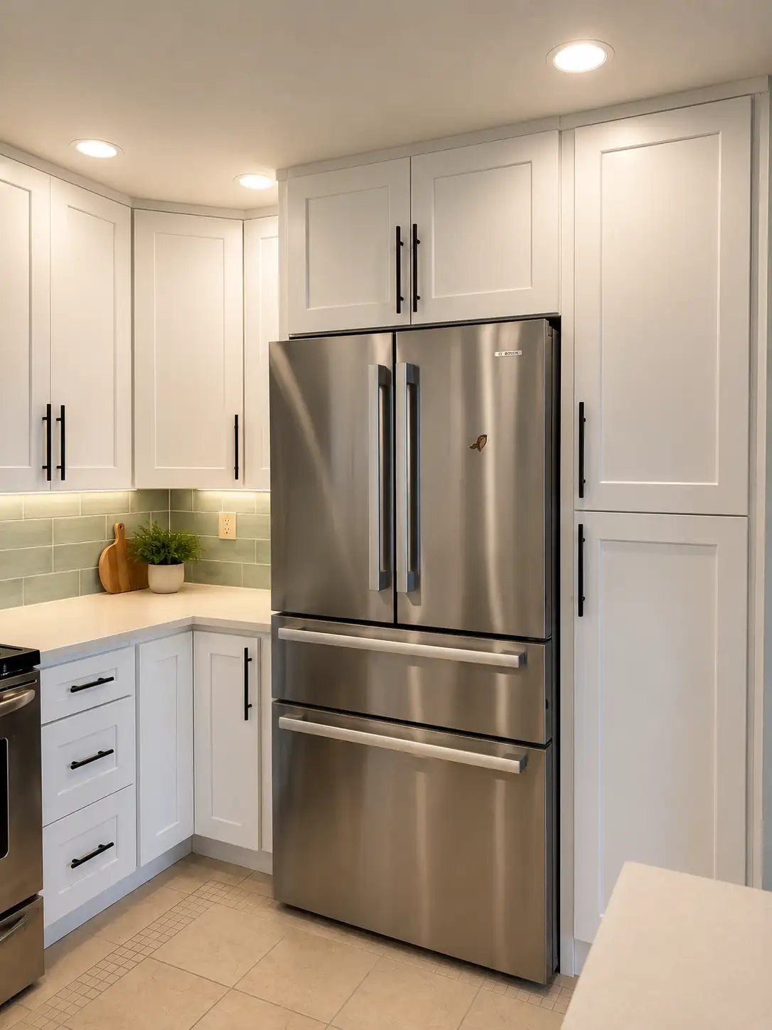 Monochrome modern kitchen project